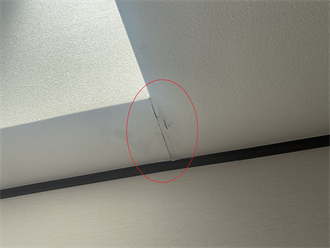 天窓からの雨漏り