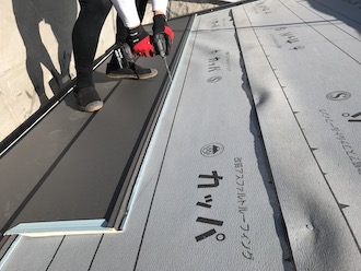 スーパーガルテクトを設置