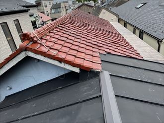 増築している住宅