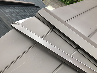 剥がれたケラバ水切り