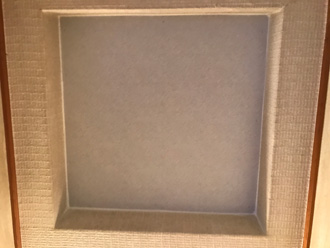 天窓撤去後の内装工事　完了