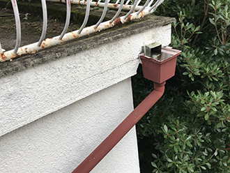 バルコニーとマス