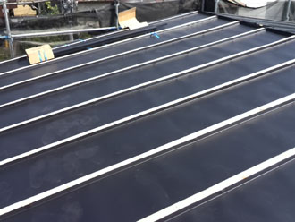 心木の施工が完了