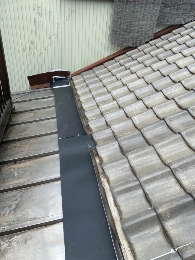 北区で板金交換後