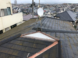 東久留米市金山町にある雨漏が発生してしまったお住まい