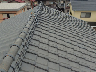 屋根葺き直し工事完了