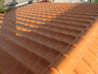 屋根葺き直し工事　完了