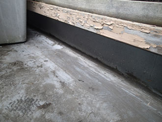 ベランダの劣化