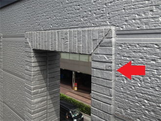 サイディング目地の劣化