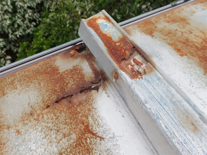 金属屋根の錆と腐食