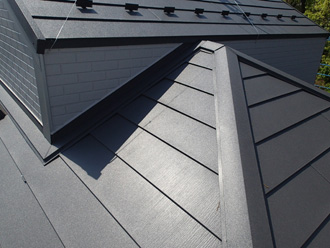 屋根葺き替え工事　完工