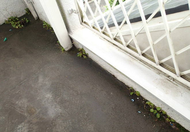 雨漏りの発生原因となった防水層の劣化