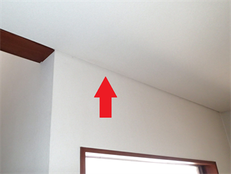 室内への雨漏り