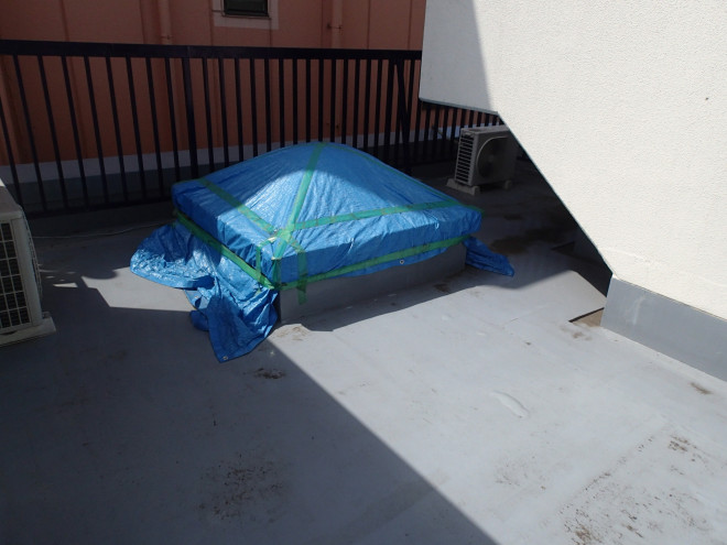 雨漏りを起こした天窓