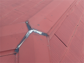 問題を起こした棟板金