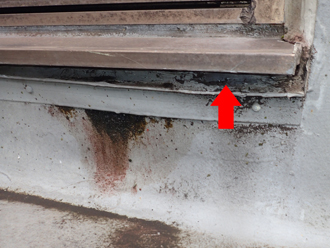 コーキングが劣化