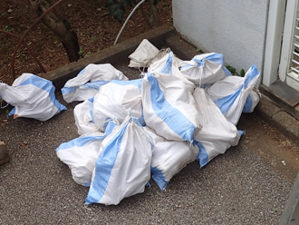 棟に使われていた土