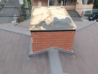 健全な状態の飾り煙突