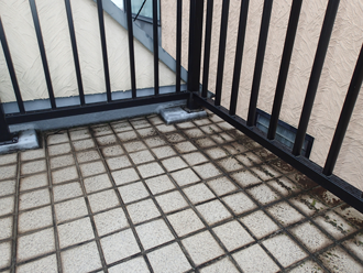 雨漏りの原因となったルーフバルコニー