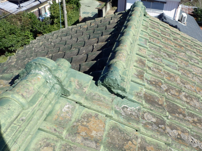 屋根からの雨漏り