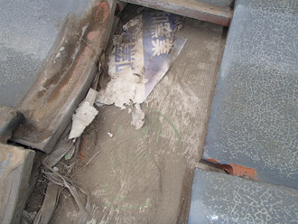 我孫子市青山台で台風によって雨漏りが酷くなった原因は瓦のズレでした