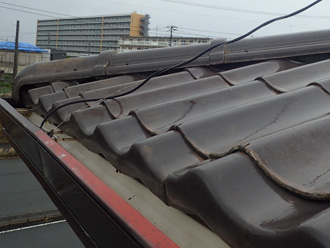 アンテナの配線