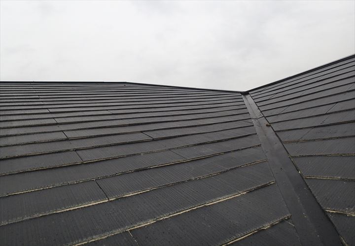 雨漏りの発生したスレート屋根