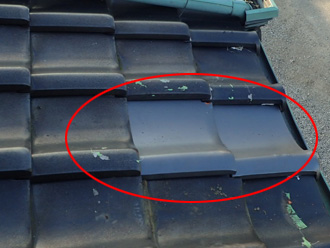 瓦の差し替え完了