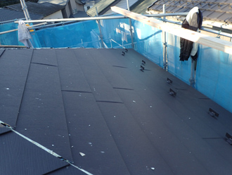 スーパーガルテクト取り付け