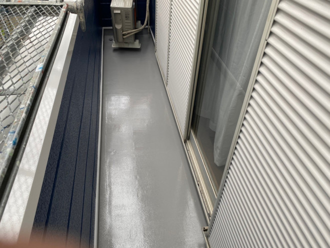 トップコート完了