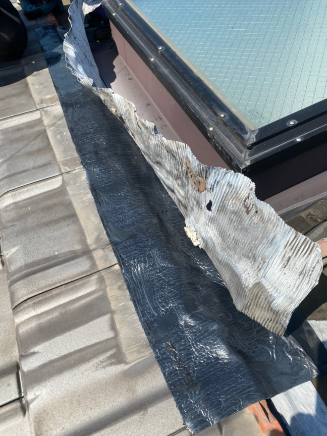 トップライト雨漏れ修理