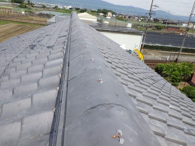 修理後　本棟　上面