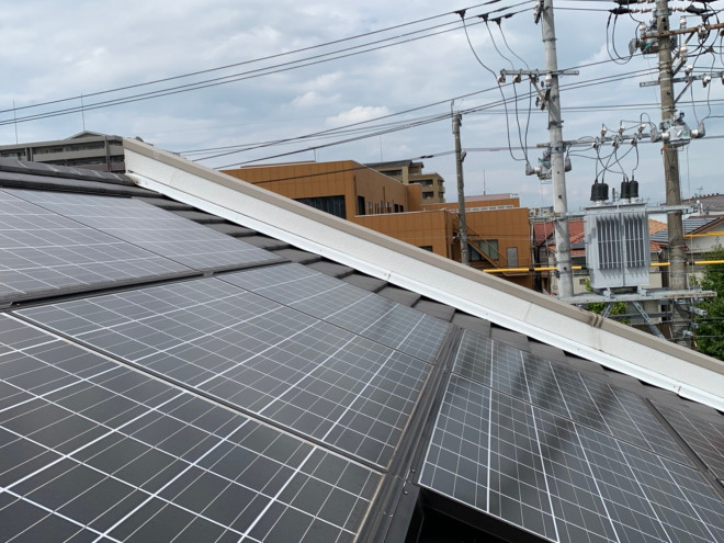 屋根　太陽光