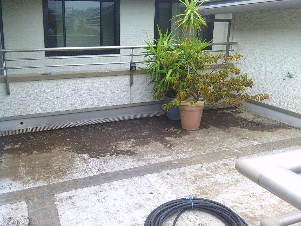 ベランダ施工前