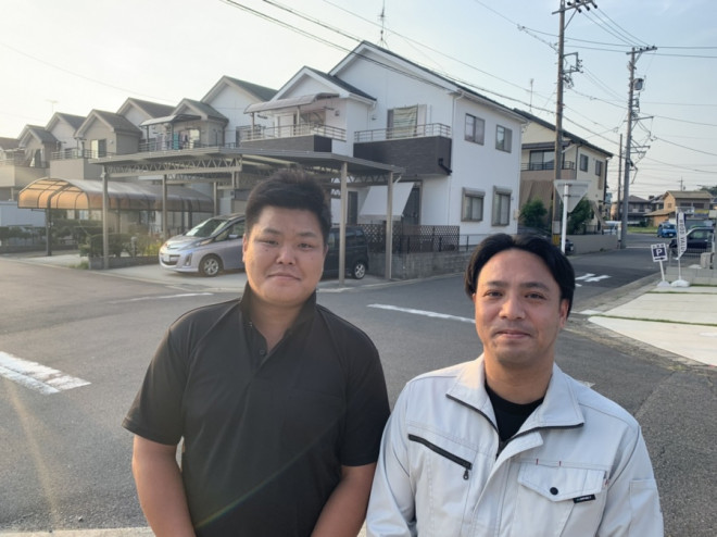 春日井市お客様に