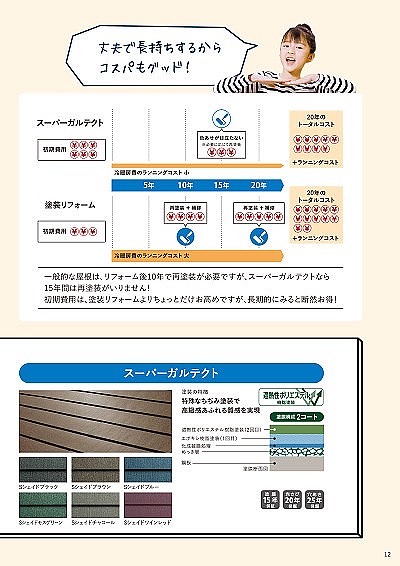 杉戸町　屋根カバー工事　雨漏り工事