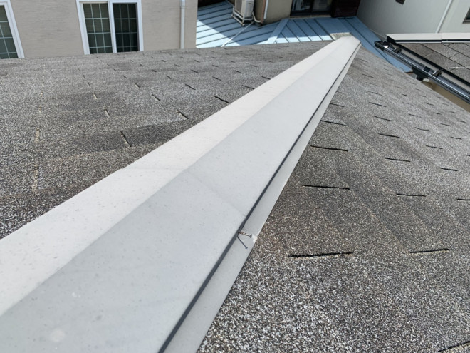 小牧市、屋根補修、棟板金