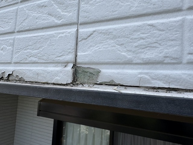 外壁　劣化　雨漏り　捲れ