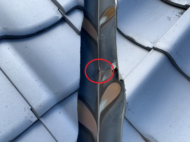 谷樋ピンホール近景