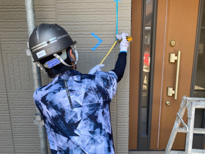 春日井市のシーリング工事、打替え