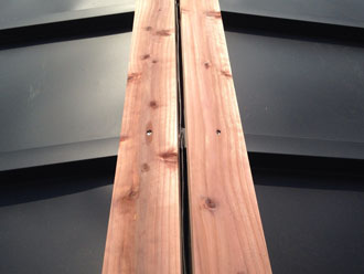 棟に貫板を設置