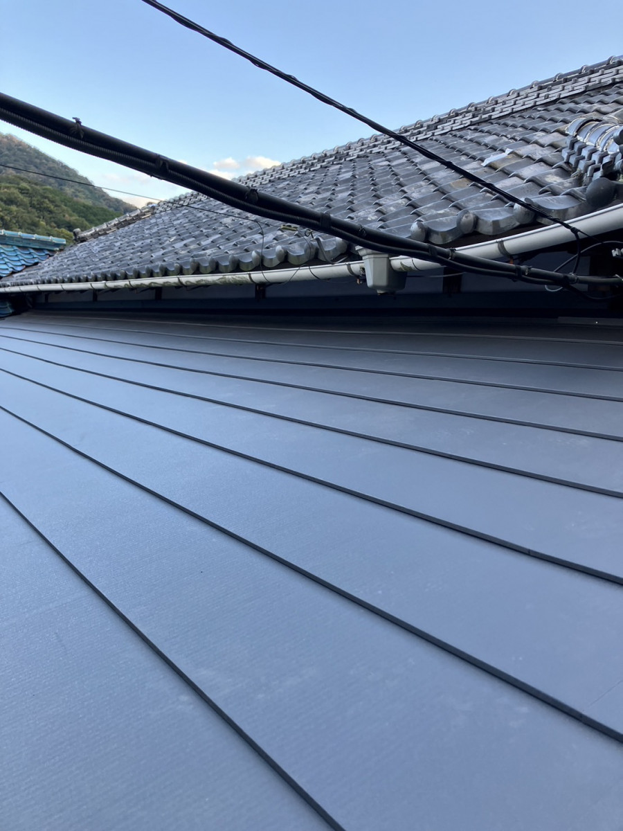金属屋根設置