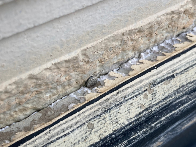 幕板上部　劣化