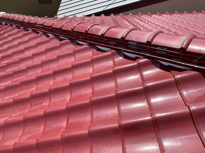 棟　のしの角度劣化