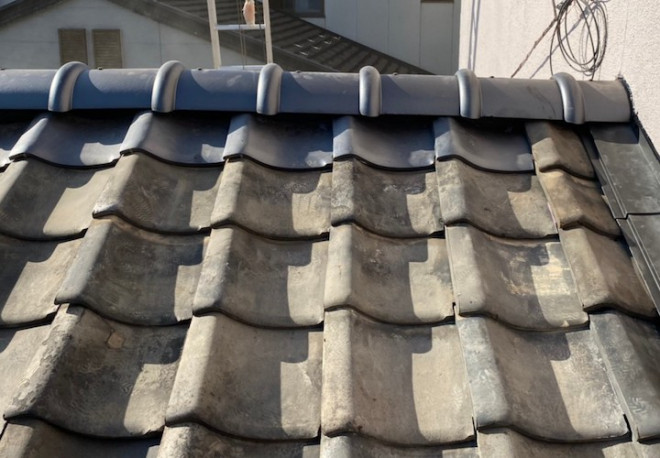 屋根葺き直し完了