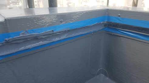 沼津市ベランダ防水コーキング処理