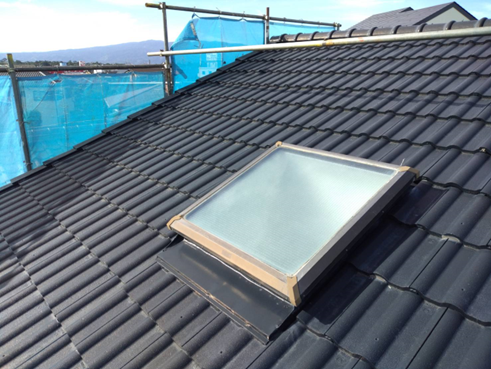 沼津市葺き替え天窓雨漏り