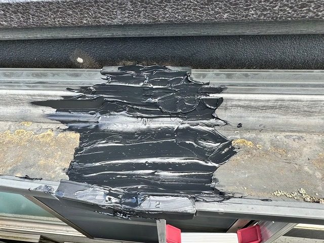 宮代町　雨樋　経年劣化　ひび割れ　雨樋交換　