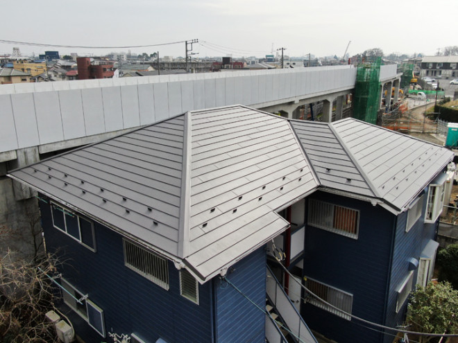 屋根カバー工事