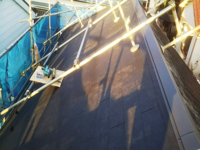 屋根葺き替え完工